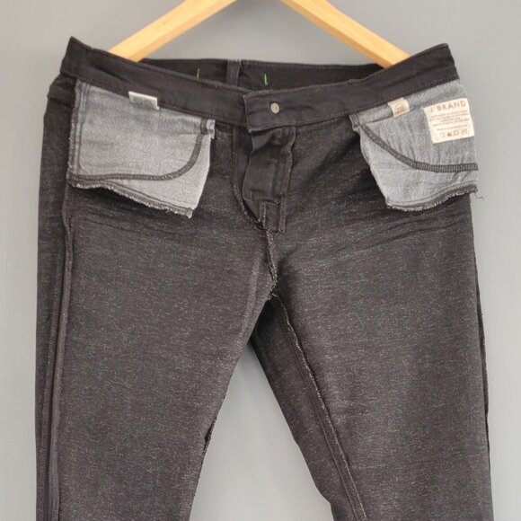 J Brand Black Pencil Leg Skinny Jeans - Size 28 - Picture 12 of 12